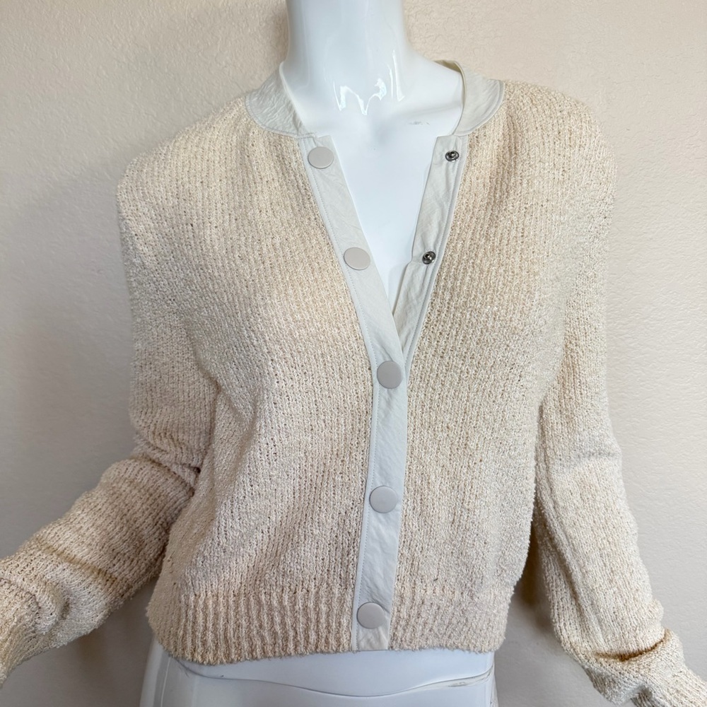 Mango Cream Women's Cardigan - Picture 2 of 7